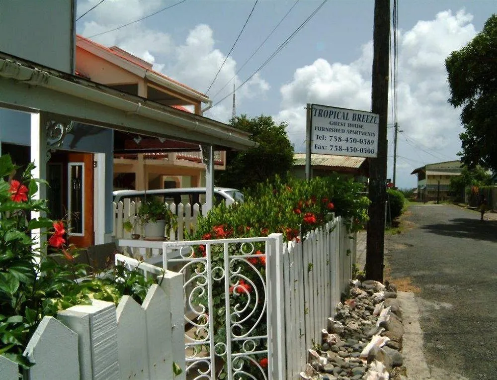 Tropical Breeze Vacation Home And Apartments Gros Islet Guest house