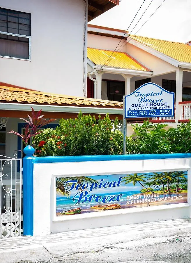 Tropical Breeze Vacation Home And Apartments Gros Islet Guest house